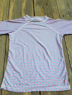 Ruffle Girl Rashguard Shirt